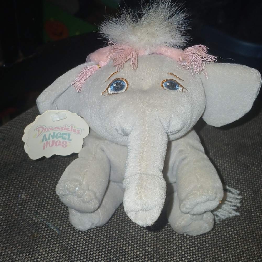 Gray Elephant Plush Toy